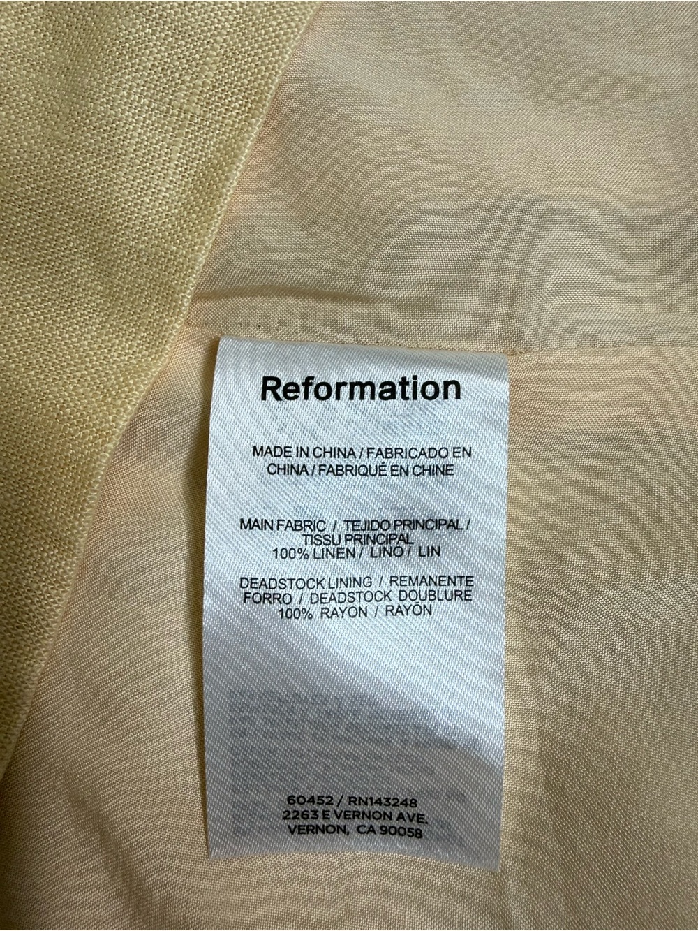 Reformation Cream Midi Slip Dress with Red Floral Embroidery - Picture 11 of 13